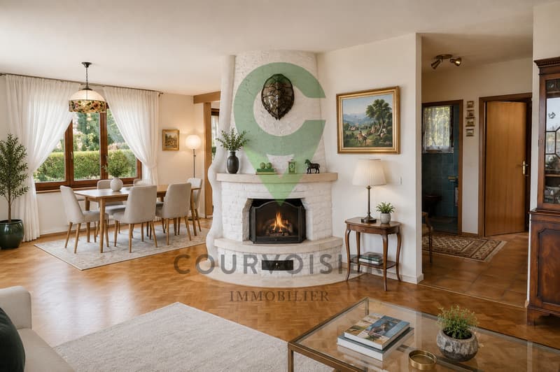 Rare opportunité, villa à fort potentiel à Arzier (4)