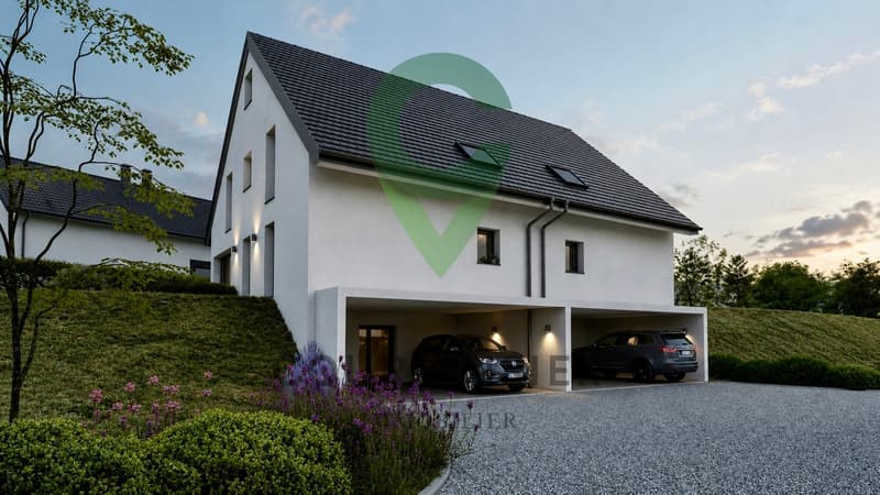 Villa a schiera contemporanea nuova in un contesto di vita privilegiato (5)