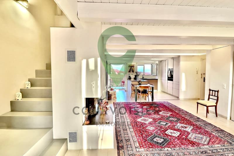 Splendide appartement de 5,5 pièces avec vue sur lac et alpes (2)