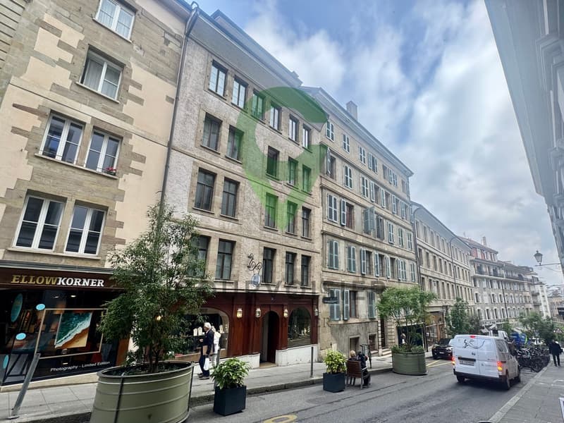 Studio with character in old town Geneva, ideal for students (9)