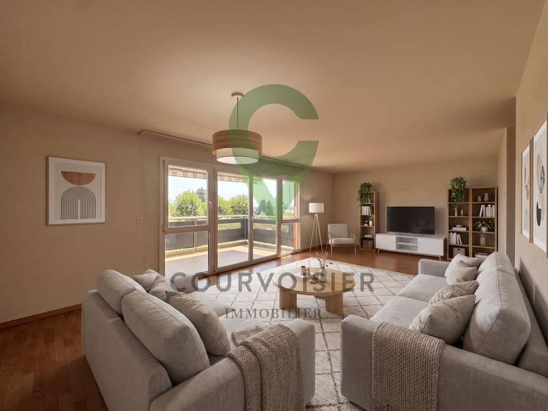 Bel appartement de 4.5 pièces avec vue lac et Alpes (1)
