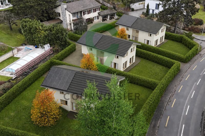 La résidence des quatre - 3 Villas de 6.5 pièces à La Tour-de-Peilz (1)