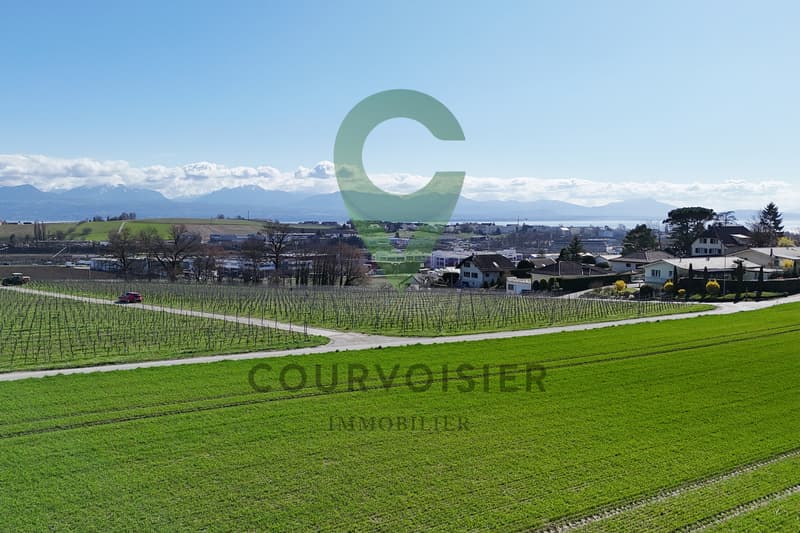 Proche de Morges : maison de plain-pied avec vue dégagée (2)