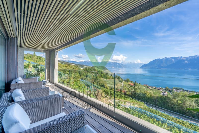 Le lac dans votre salon! Magnifique duplex au coeur du Lavaux! (1)