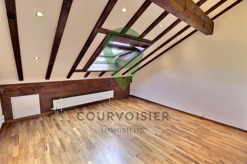 Triplex en pignon rénové avec jardin et piscine (13)