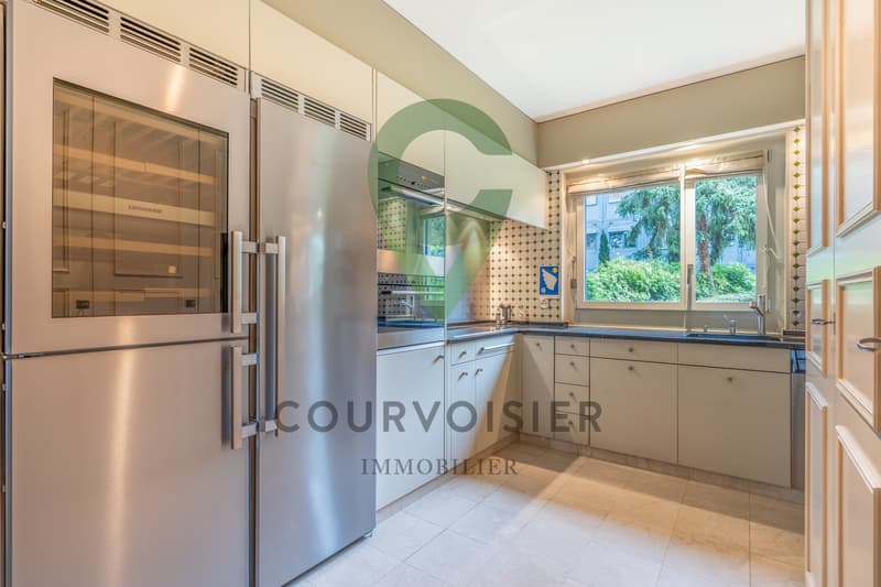 Sublime appartement de maître avec jardin au coeur de Pully (4)