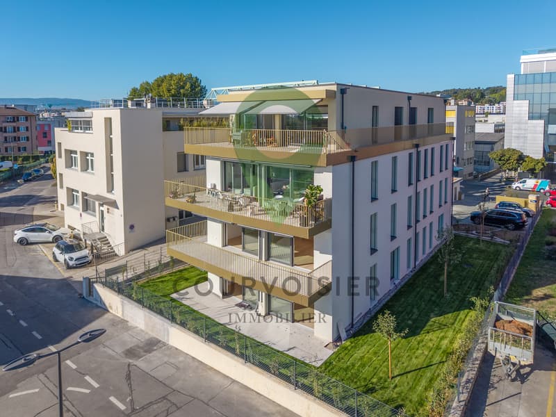 Neuf - superbe 4,5 pièces aux portes de Lausanne avec jardin (3)
