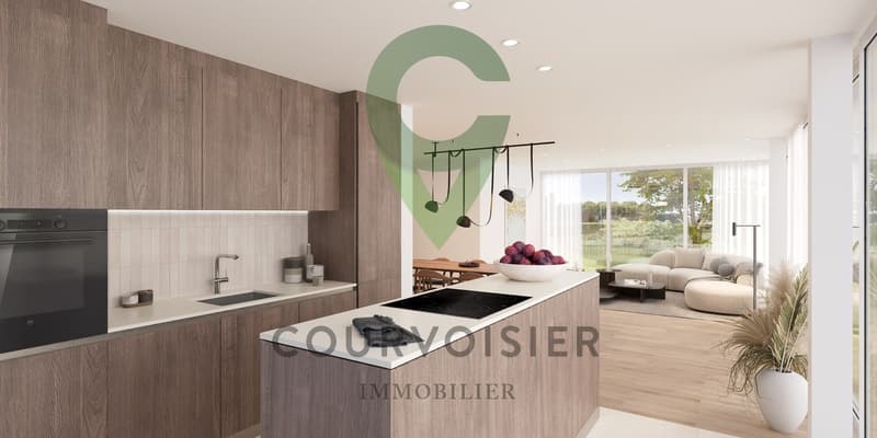 Beau 5.5 pièces au rez-de-chaussée avec grand jardin privatif à Rolle (3)