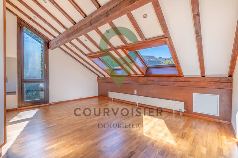 Lumineux triplex en pignon rénové avec jardin et piscine (10)