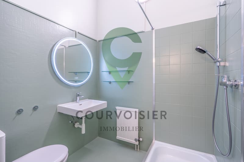 Lumineux triplex en pignon rénové avec jardin et piscine (12)