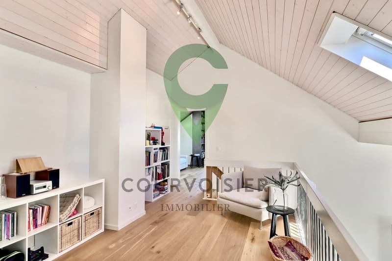 Spacieux duplex en attique avec cachet (9)