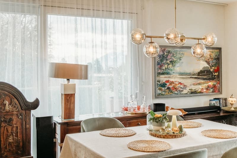 Das Mont-sur-Lausanne - Prächtige 4,5-Zimmer-Wohnung mit Aussicht in einer grünen Umgebung (7)