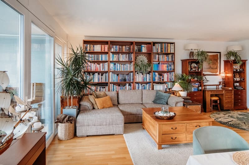 Das Mont-sur-Lausanne - Prächtige 4,5-Zimmer-Wohnung mit Aussicht in einer grünen Umgebung (8)