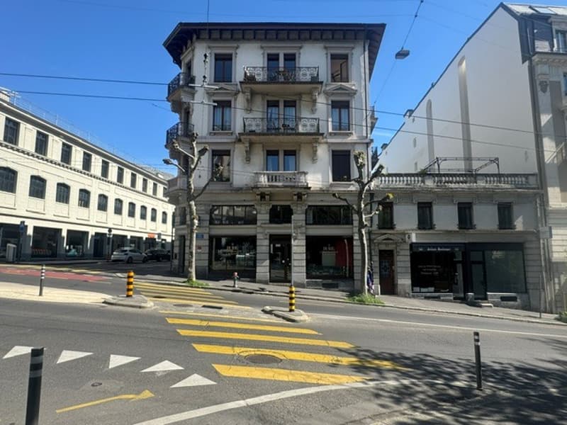 Lausanne sous-gare - Rare object - magnificent renovated apartment in a 1900 building (11)