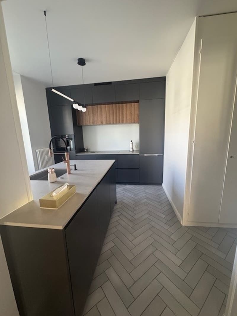 Lausanne sous-gare - Rare object - magnificent renovated apartment in a 1900 building (4)