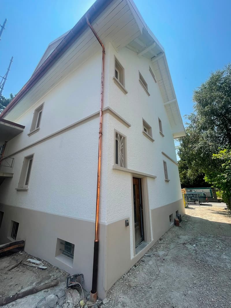 YVERDON 3,5-Zimmer-Wohnung renoviert mit privatem Garten (2)