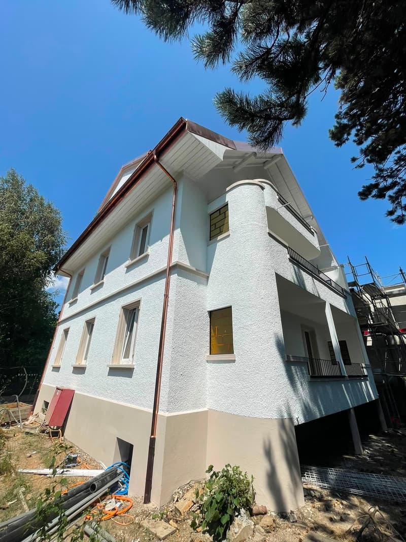 YVERDON 3,5-Zimmer-Wohnung renoviert mit privatem Garten (1)