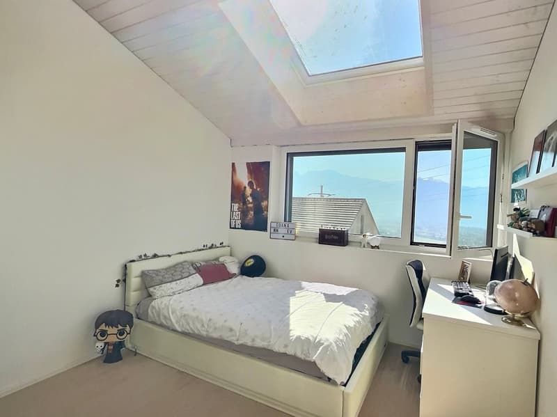 Magnifique maison jumelle moderne à Jongny avec vue panoramique (7)