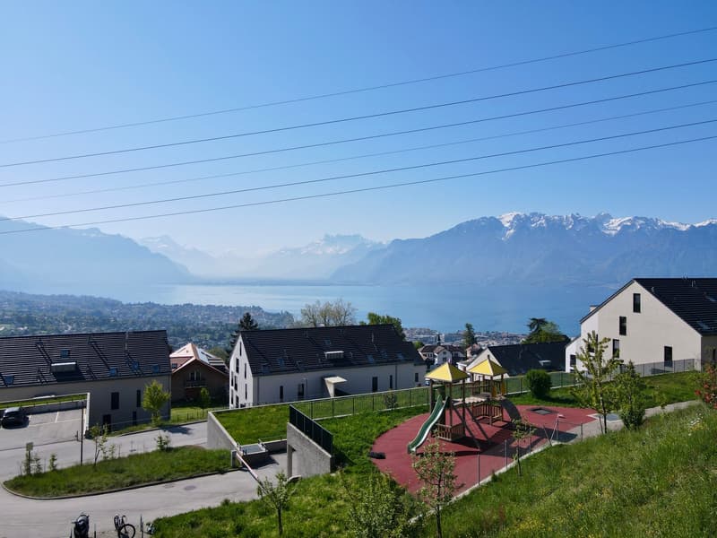 Magnifique maison jumelle moderne à Jongny avec vue panoramique (2)