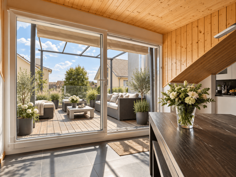Appartement duplex en attique de 5,5 pièces de 180m2 dans un écrin de verdure (4)
