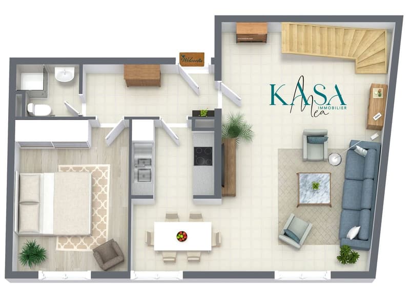 Duplex di rendita (circa 4%) - Inquilino in posto, ideale per investitori (10)