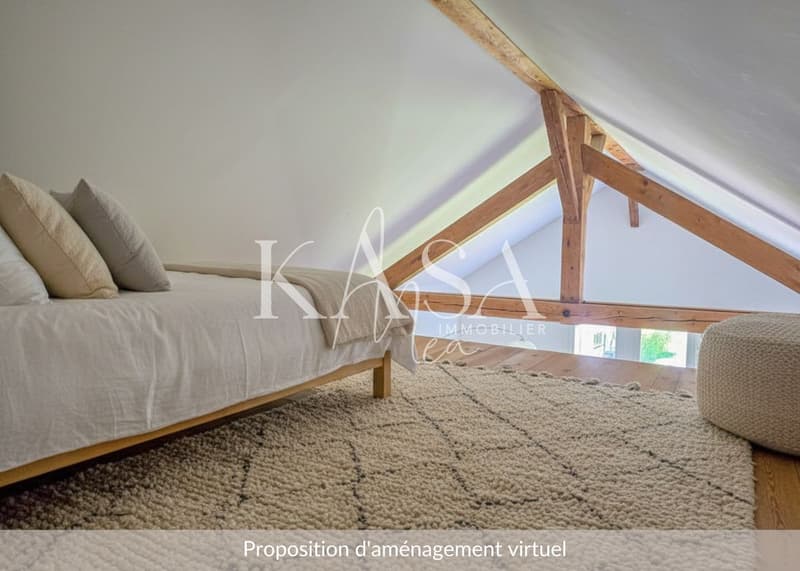 In the heart of a preserved nature, a magnificent renovated chalet to discover in exclusivity! (9)