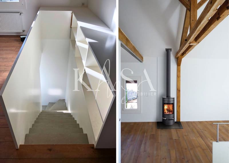 In the heart of a preserved nature, a magnificent renovated chalet to discover in exclusivity! (12)