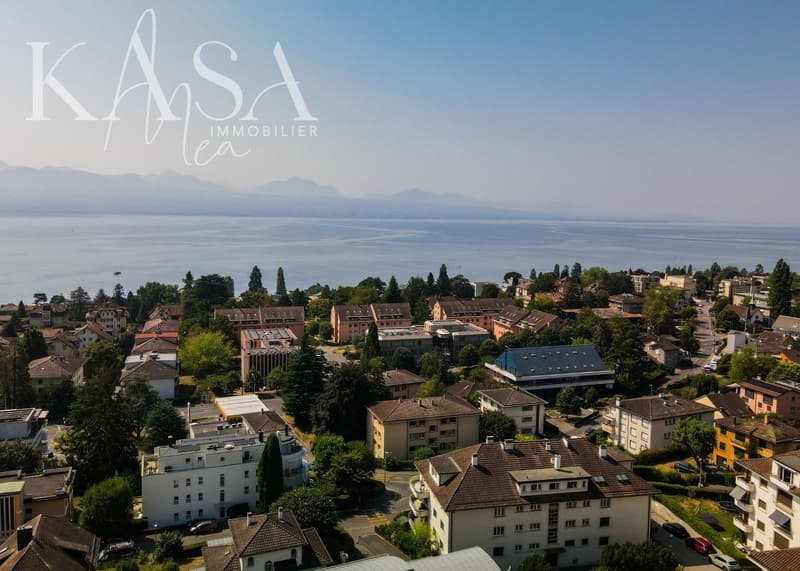 Appartement rénové en attique, vue lac (8)