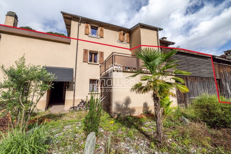 Incantevoli 4,5 locali con terrazze e annessi a Martigny-Combe! (3)