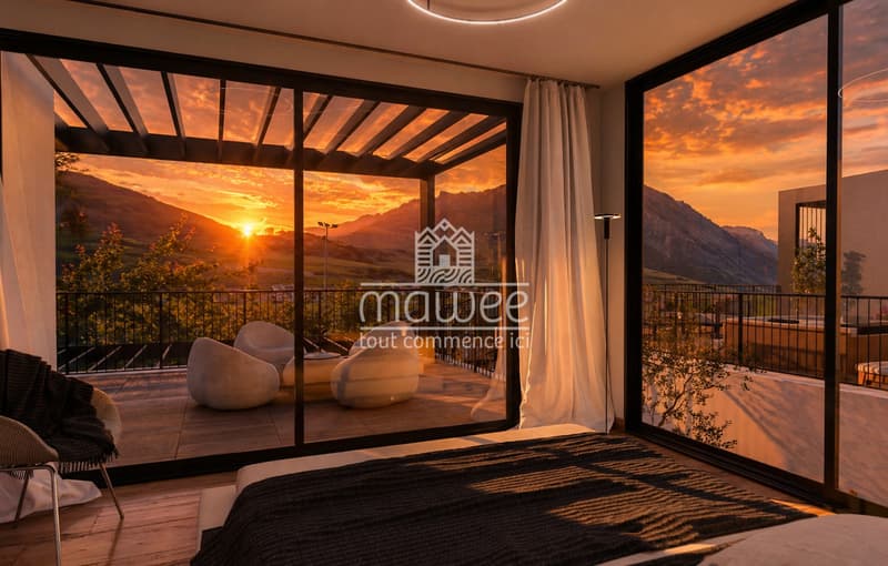 New contemporary villa in Saillon - A preserved living environment (2)