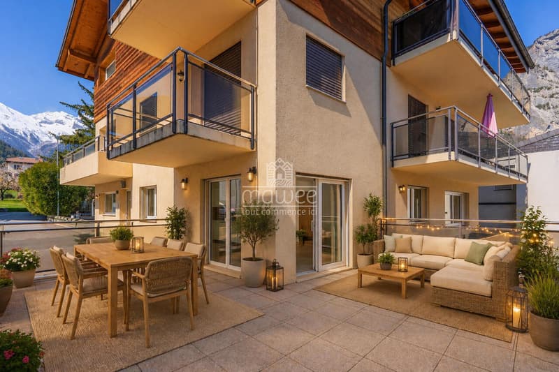 Renovated apartment in 2026 with large terrace in a small building (13)