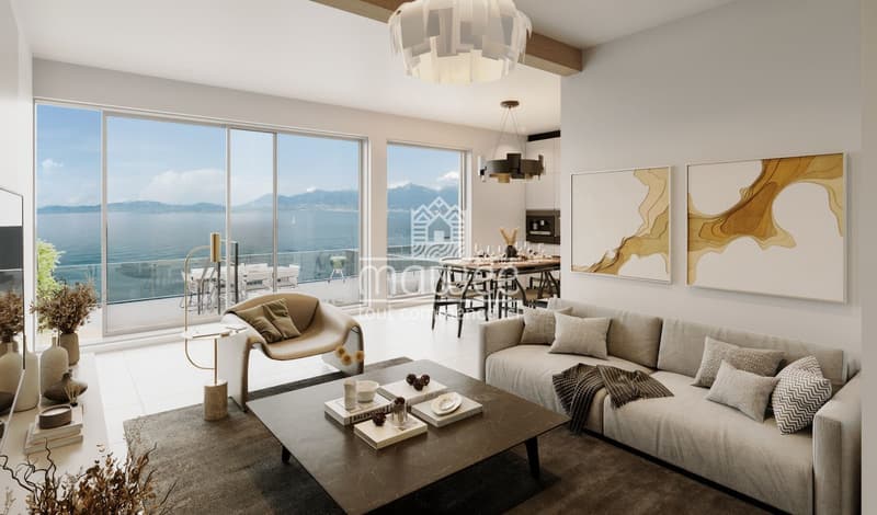 Appartamento nuovo con accesso privato al lago e terrazza di 90 m² (3)