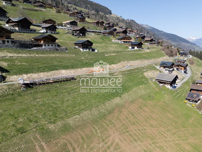 Chalet individuale nuovo con ampio balcone e vista libera! (12)
