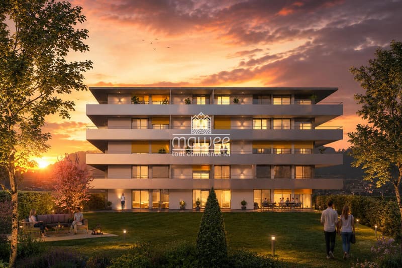 Neue 2,5-Zimmer-Wohnung mit großem Balkon in Grône (2)