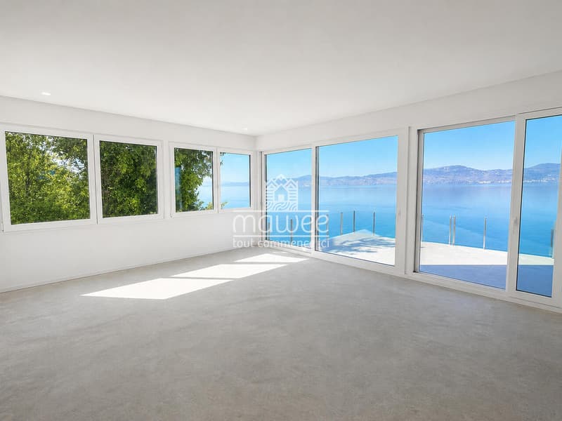 Neue Wohnung mit privatem Zugang zum See und 90 m² Terrasse (4)