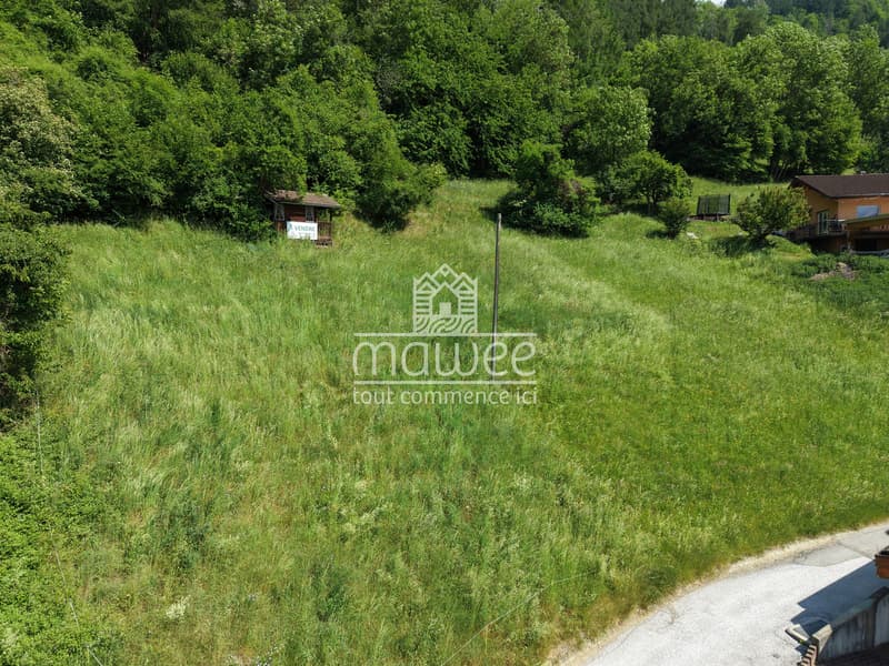 Bauplatz von 1682 m2 mit gültiger Baugenehmigung für 3 Chalets (4)