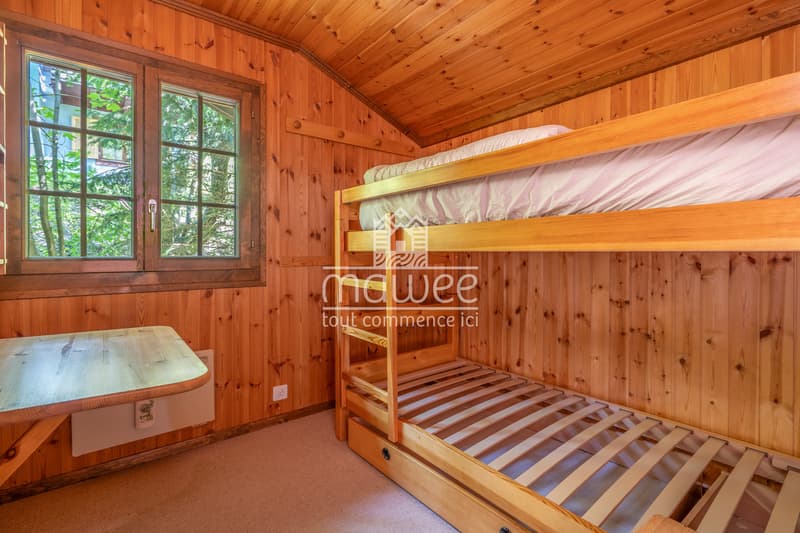 Charmanter Chalet mit 4,5 Zimmern, ideal für eine Zweitwohnung. (8)