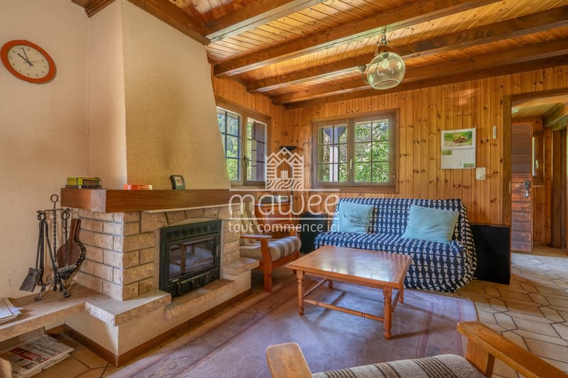 Charmanter Chalet mit 4,5 Zimmern, ideal für eine Zweitwohnung. (3)