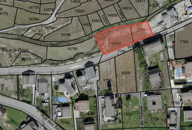 Terrain à bâtir dans un quartier résidentiel - Libre de mandat (4)