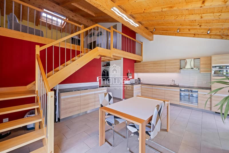 Superbe 4.5 pièces avec mezzanine - Confort, volumes et tranquillité (3)