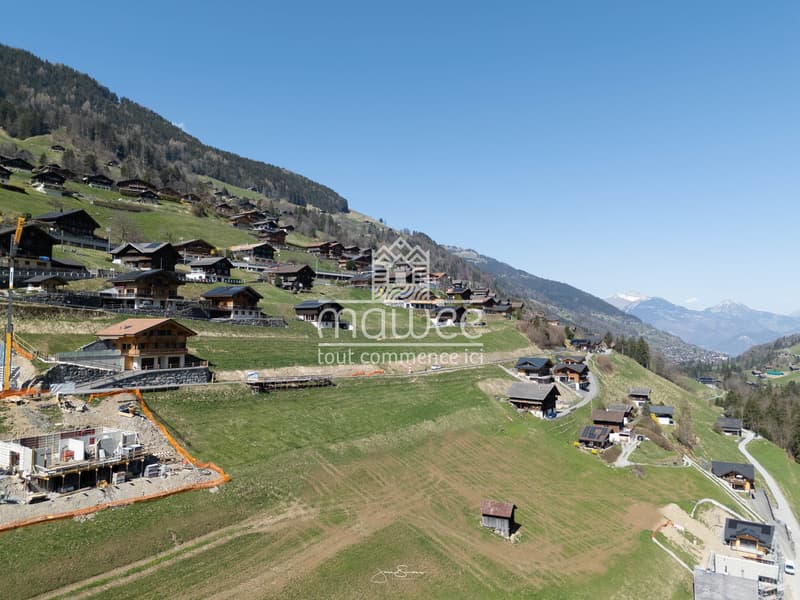 Chalet individuel neuf avec grand balcon et vue dégagée ! (12)
