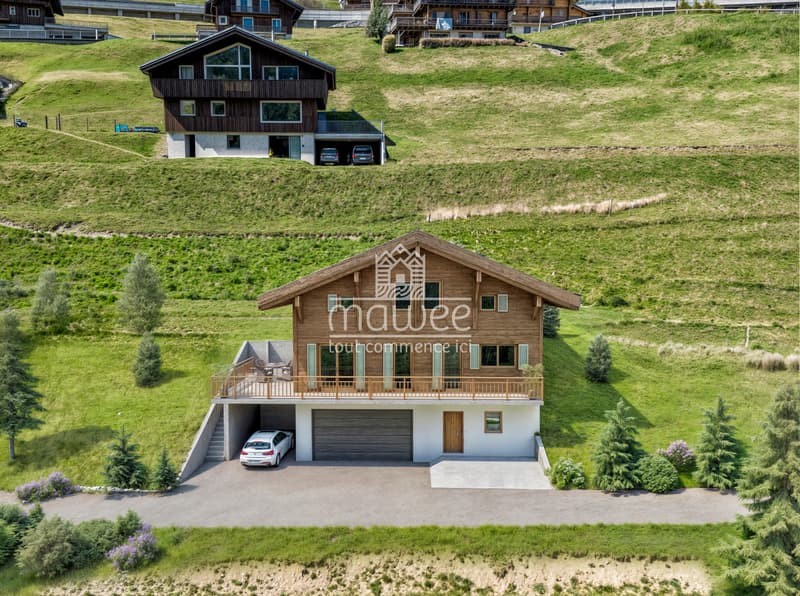 Volumes généreux et finitions soignées dans ce chalet neuf ! (6)