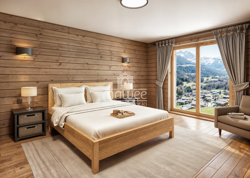 Volumes généreux et finitions soignées dans ce chalet neuf ! (3)