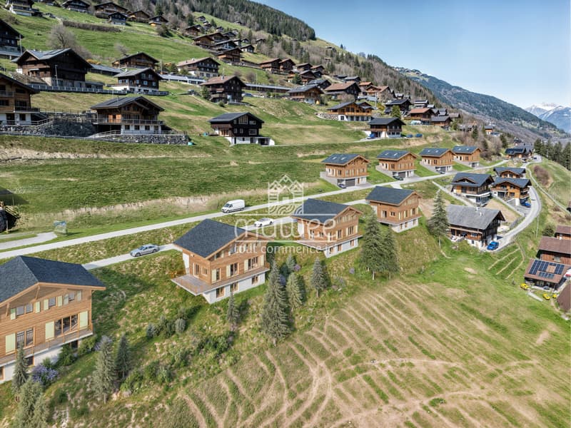 Volumes généreux et finitions soignées dans ce chalet neuf ! (10)