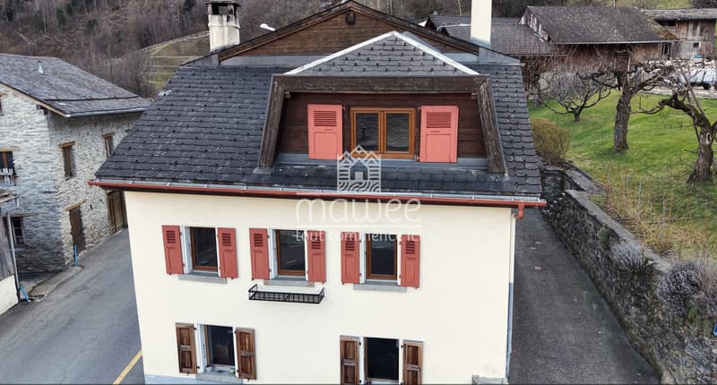 Appartement 3.5 pièces en duplex à rénover - Martigny-Croix (Brocard) (1)