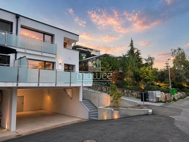Villa MINERGIE d'exception avec vue panoramique, confort, modernité et autonomie énergétique (1)