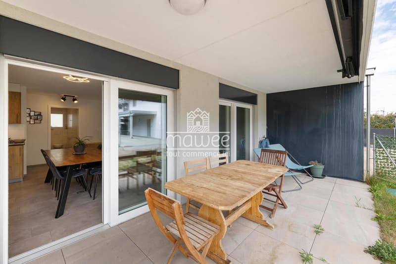 Charmant 3,5 pièces avec terrasse, jardin et deux places de parc (10)