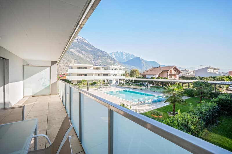 2,5 pièces avec piscine privative à Saxon - Un véritable coup de coeur (6)