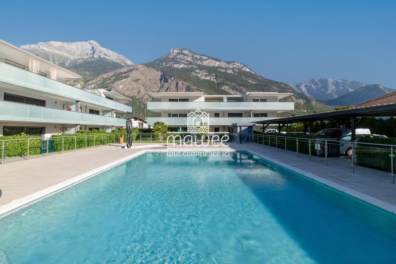 2,5 pièces avec piscine privative à Saxon - Un véritable coup de coeur (9)