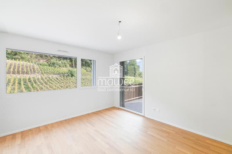 4.5 pièces neuf - Intimité, terrasse et jardin ! (10)